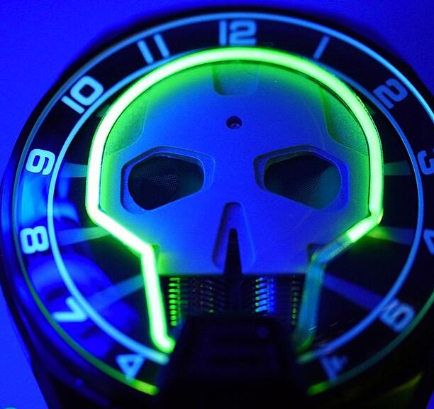 HYT SKULL 51 MM 151-TD-41-GF-AB Replica watch